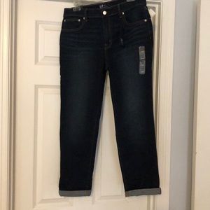 Gap girlfriend dark jeans
